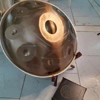 فروش فوری ساز هندگرام جنس  استیل اصل حرفه ای کار|سازهای سنتی|اسلام‌شهر, شهرک قائمیه|دیوار