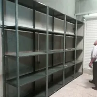 انواع قفسه های فلزی قیمت مناسب در حد نو|فروشگاه و مغازه|ساوه, |دیوار