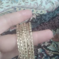النگو شش عدد نو با طلا مو نمیزنه تو دست