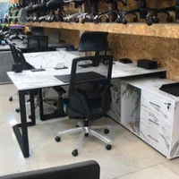 میز مدیریت کارگروهی فلزی مبل اداری مدرن صندلی مش/|دفتر کار|چهاردانگه (تهران), |دیوار