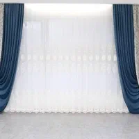 پرده شید زبرا. سیم دوزی|پرده، رانر، رومیزی|مشهد, توس (بلوار توس)|دیوار