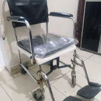 ویلچر دوکاره صندلی چهار چرخ کوچیک حمام توالت|آرایشی، بهداشتی، درمانی|اهواز, فاز ۲ پادادشهر|دیوار