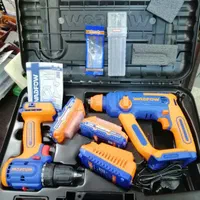 پک2 قلو دریل شارژی و هیلتی شارژی وادفو اصل|ابزارآلات|اصفهان, کشاورزی|دیوار