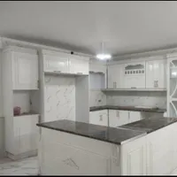 کابینت آماده تحویل* نصب یکروز* در رنگهای متمایزه|مصالح و تجهیزات ساختمان|بناب, |دیوار