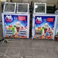 فالوده یخ دربهشت/یخچال ایستاده/تاپینگ بستنی/فرمرکب|فروشگاه و مغازه|میناب, |دیوار