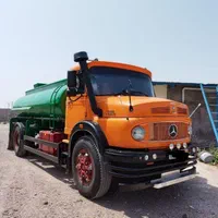 تخلیه چاه با تانکر بزرگ