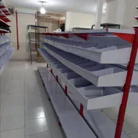 قفسه فلزی/استند توری مش/قفسه سوپر مارکت|فروشگاه و مغازه|کیش, |دیوار