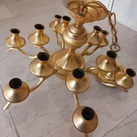 خرید و فروش انواع لوستر آبکاری طلایی وآینه