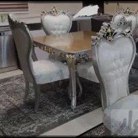 میز ناهار خوری ، غذا خوری افسون تمام چوب|میز و صندلی غذاخوری|مشهد, فریزی|دیوار