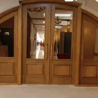 کم درب تمام چوب سونا پله نرده آلاچیق کلبه