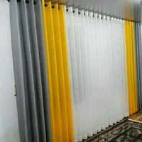 پرده دکور آماده پانچ|پرده، رانر، رومیزی|فولادشهر, مسکن مهر فولادشهر|دیوار