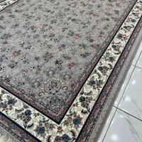 فرش ۷۰۰ شانه گیلدا نقره ای طوسی|فرش|کرج, اصفهانی‌ها|دیوار