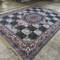 فرش 9 متری نو داخل کاور افشان سرمه و کرم|فرش|اردبیل, |دیوار