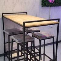 صندلی چوب و فلز برای کافی شاپ/بار|صندلی و نیمکت|مشهد, بهمن|دیوار