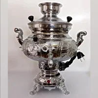 سماور 6لیتری برقی وین قلم زنی مدل پارسه|سماور، چایساز، قهوهساز|تهران, امیریه|دیوار