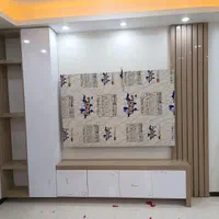 تی وی روم میز دیواری mdf مدرن ترمو وود تاپ شیت|میز تلویزیون|اهواز, شریعتی جنوبی|دیوار