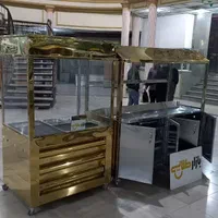 میز کار استیل سلف سرویس طلایی شوشتر فر ساندویچیPL|کافی‌شاپ و رستوران|تهران, بیسیم|دیوار