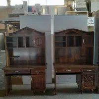 میز تحریر کتابخانه ای آنتیک طلایی|میز تحریر و کامپیوتر|اردبیل, |دیوار