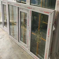 درب و پنجره pvc پیش ساخته/شیشه دوجداره