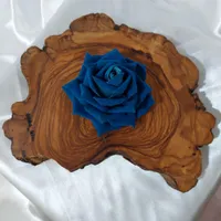 *رز مخمل سایز10 پارچه خارجی*|گل مصنوعی|قرچک, |دیوار