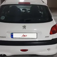 ۲۰۶ تیپ‌ ۲ در حد صفر|خودرو سواری و وانت|بجنورد, |دیوار