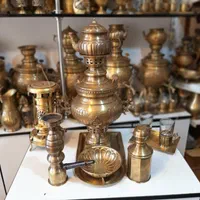 گازی ذغالی سماور ۱۳ پارچه برنجی زغالی منقل سماوری|کلکسیون اشیاء عتیقه|مشهد, ایمان|دیوار