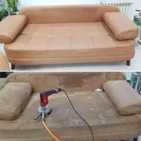 مبلشویی در منزل / مبل شویی در محل / مبل شوی تضمینی