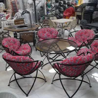 مبل باغی فلزی ویلایی روفگاردن مبلمان|مبلمان خانگی و میز عسلی|چهارباغ, |دیوار