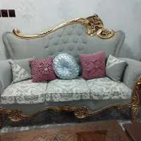 مبل ۹نفره سلطنتی|مبلمان خانگی و میز عسلی|خمینی‌شهر, |دیوار
