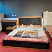سرویس تختخواب بلک+تخت+دراور+پاتختی+فندق|تخت و سرویس خواب|مشهد, فرهنگ|دیوار