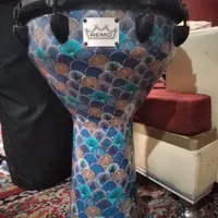 ساز جیمبی طرح رمو دهنه ۱۴ آکبند با کاور و بند اصلی|درام و پرکاشن|مشهد, شفا|دیوار