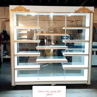 RویترینRدکورRقفسهRپیشخوانRرگالRدکورداروخانه