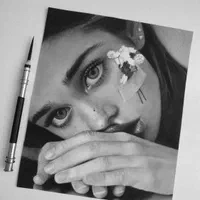 سفارش چهره سیاه قلم (هدیه خاص)|تابلو، نقاشی، عکس|تهران, هاشمی|دیوار