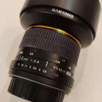 لنز سامیانگ 14mm مانت کنون|دوربین عکاسی و فیلم‌برداری|رشت, رودبارتان|دیوار