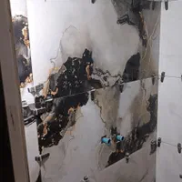 نصب انواع کاشی و سرامیک فقط چسبی|خدمات پیشه و مهارت|اصفهان, حسینآباد|دیوار