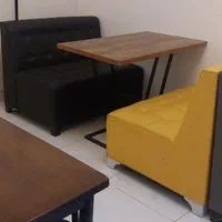 ست ۴نفره با میز مبل طباخی رستورانی کبابی  مدل آفیس|کافی‌شاپ و رستوران|تهران, دانشگاه شریف|دیوار