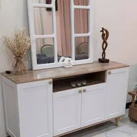 کنسول و آینه نئوکلاسیک لئو - (اتصالات الیت)