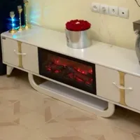 میز تی وی طرح شومینه و میز کنسول|حراج|ابهر, |دیوار