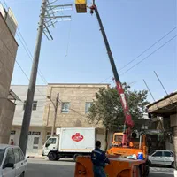 جرثقیل ۳ تن همراه (سبدبالابر)|خدمات حمل و نقل|قم, باجک دو|دیوار