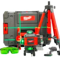 تراز لیزری 360 کنترل میلواکی با لوازم کامل|ابزارآلات|اصفهان, کشاورزی|دیوار