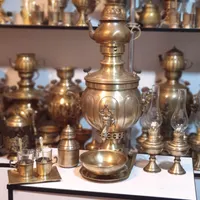 metcv سماور گازی dr67 برنجی مسی ذغالی زغالی i9|سماور، چای‌ساز، قهوه‌ساز|اصفهان, دستگرده|دیوار