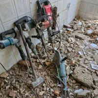 تخریب وکنده کاری بادستگاه