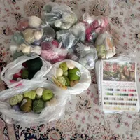 نخ و نقشه تابلو فرش کوچه باغ بهاری|تابلو فرش|تهران, شهرک طالقانی|دیوار