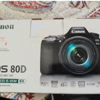 فروش دوربین اوریجینال Canon 80D سالم بدون تعمیر|دوربین عکاسی و فیلم‌برداری|اصفهان, فیض|دیوار