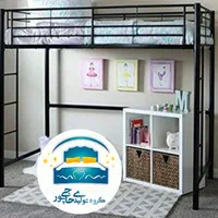 تخت خواب۲دو طبقه(تختخواب دوطبقه)یکنفره(یک نفره)دنا