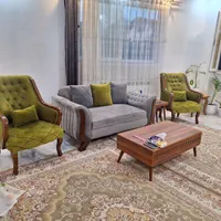 مبل هفت نفره ب همراه جلو مبلی چهارتیکه|مبلمان خانگی و میز عسلی|رامسر, |دیوار