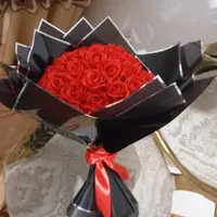 گل روبانی 40 شاخه آماده تحویل