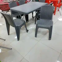 میز صندلی پلاستیکی ناصرپلاستیک مبل باغی کد ۴۷|میز و صندلی غذاخوری|چهارباغ, |دیوار