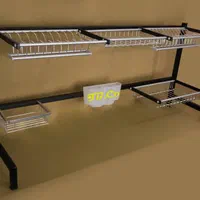 آبچک پشت پنجره/آلومینیومی و آهنی|آبچکان و نظمدهنده ظروف|اراک, |دیوار