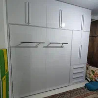تخت کمجا تاشو میز آرایش کمد دیواری|تخت و سرویس خواب|شیراز, شهرک گلها|دیوار
